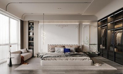 法式卧室3D模型下载